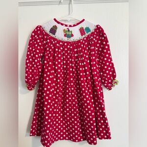 Molly Pop smocked party dress size 18 months